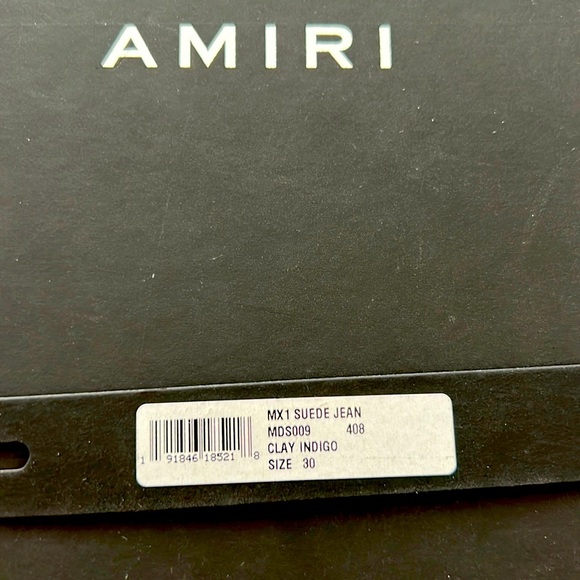MX1 Amiri Jeans - Picture 6 of 6